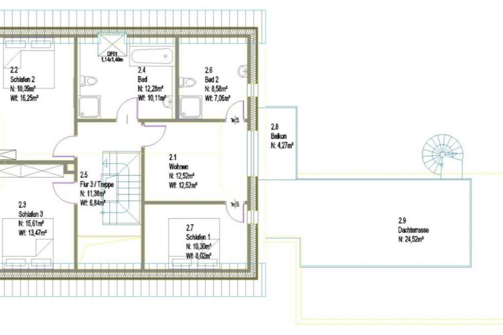 Fh Magnolia Fuer 12 Pers. Mit Terrasse + Dachterasse Villa Born Exterior foto